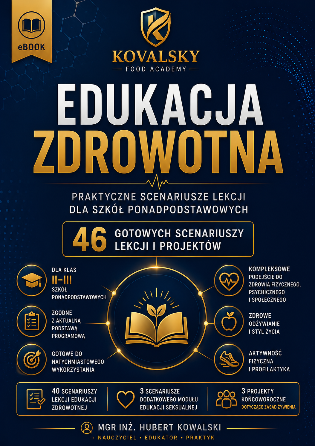 Edukacja zdrowotna. Praktyczne scenariusze lekcji dla szkół ponadpodstawowych.