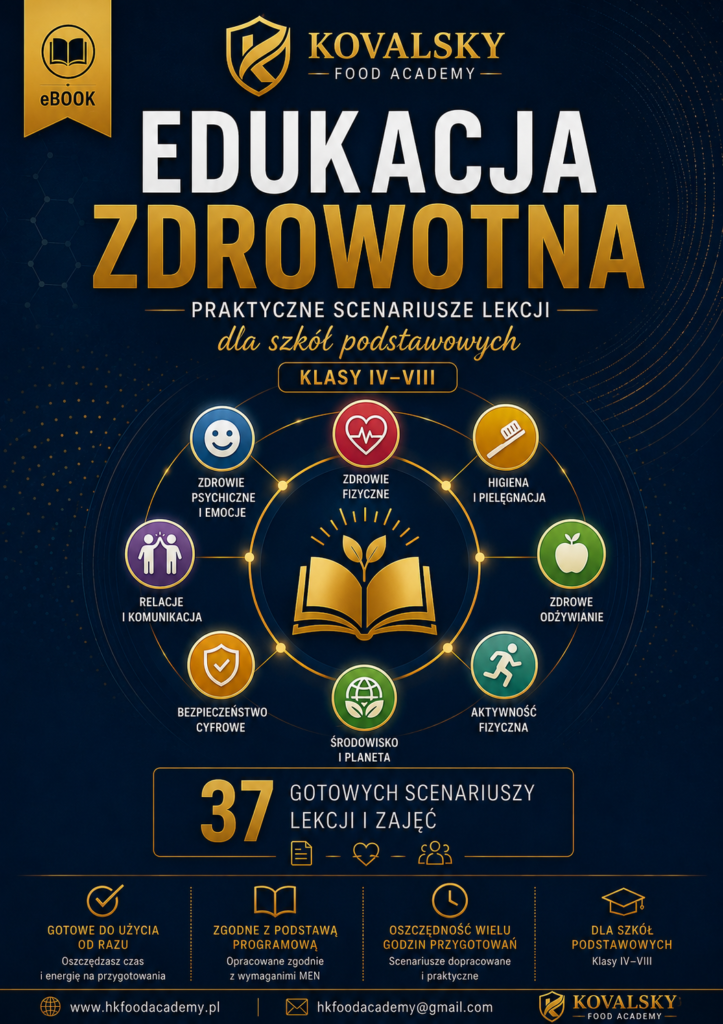 Edukacja zdrowotna. Praktyczne scenariusze lekcji dla szkół podstawowych.