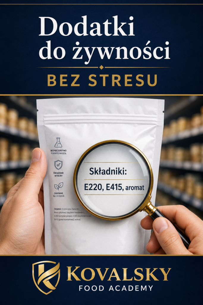 Dodatki do żywności bez stresu.