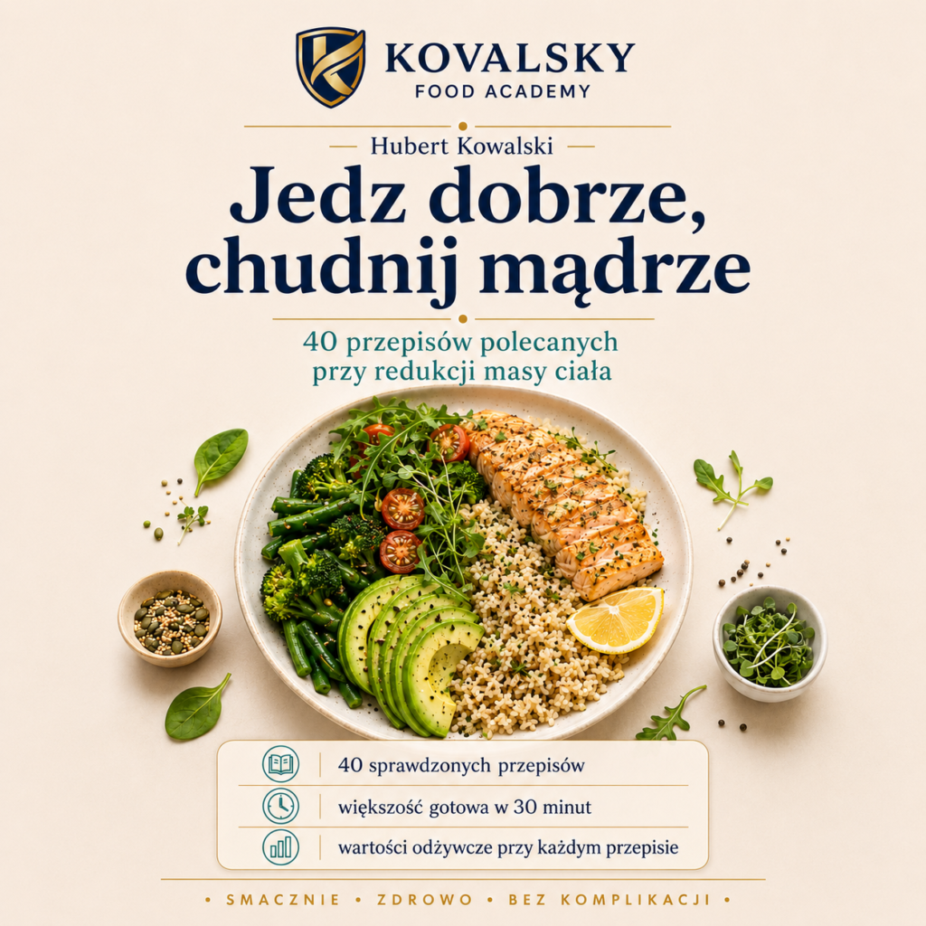 Jedz dobrze, chudnij mądrzej. 40 przepisów polecanych przy redukcji masy ciała.